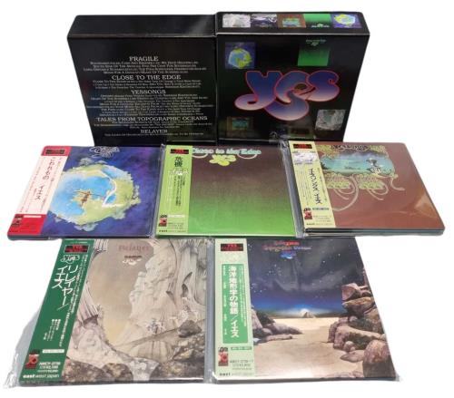 Yes Original Jacket Collection Japanese CD Album Box Set